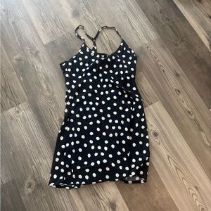 Outdoor Voices Black and White Athletic Dress